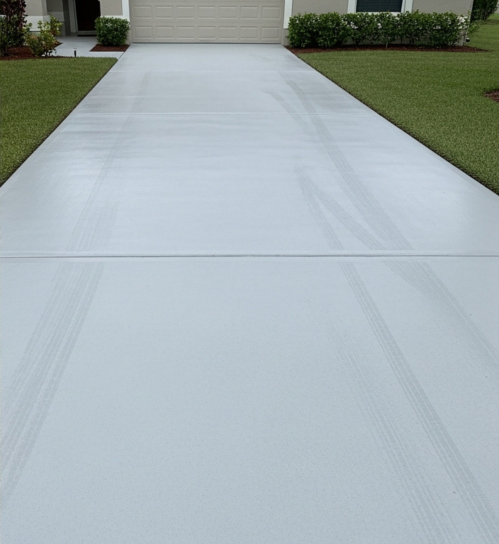 After: Driveway Cleaning, Clearwater FL