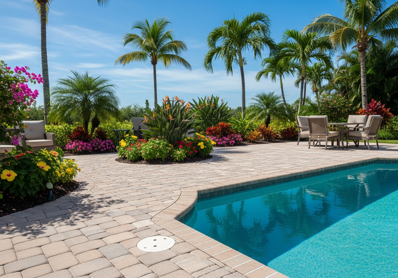Pool Deck Cleaning